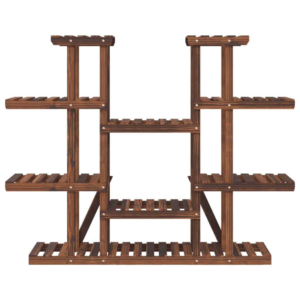 Stalak za cvijeće 110 x 25 x 110,5 cm od masivne jelovine