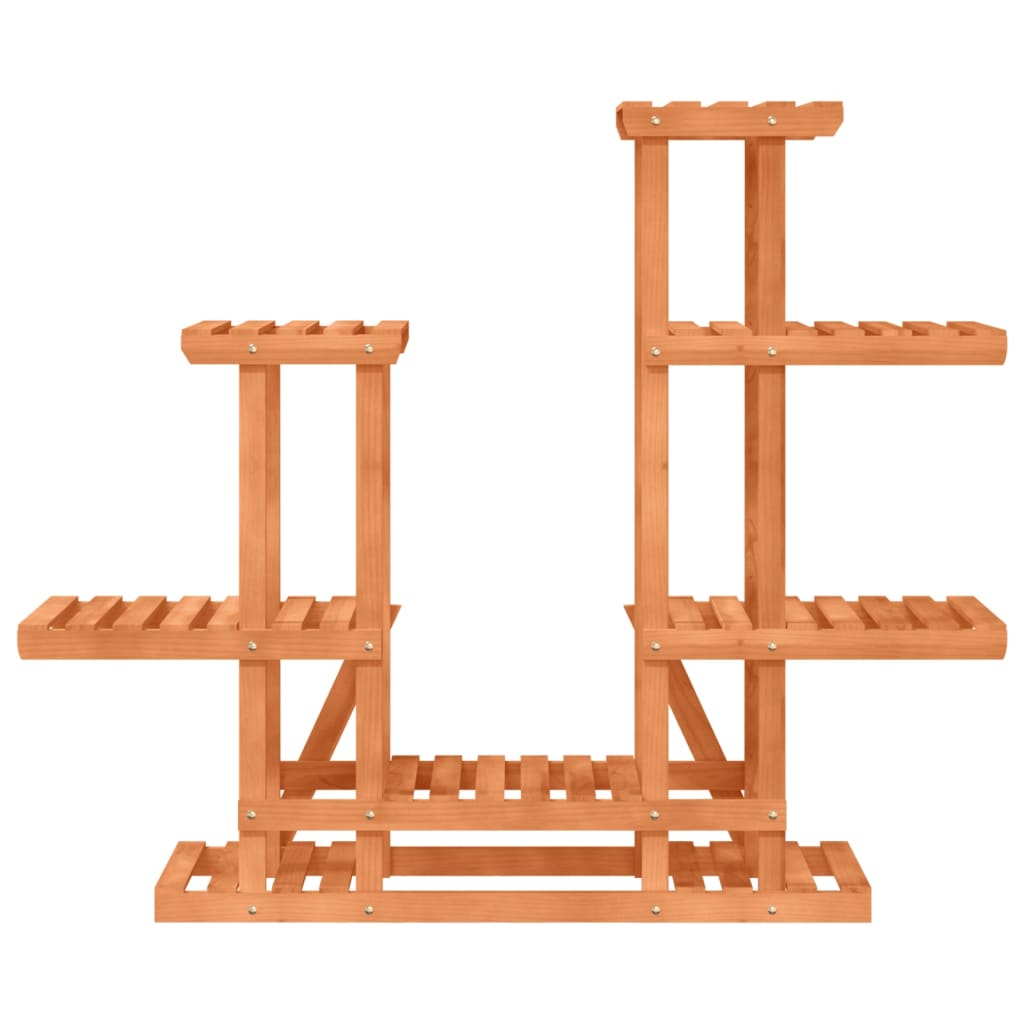 Stalak za cvijeće 95 x 25 x 96 cm od masivne jelovine