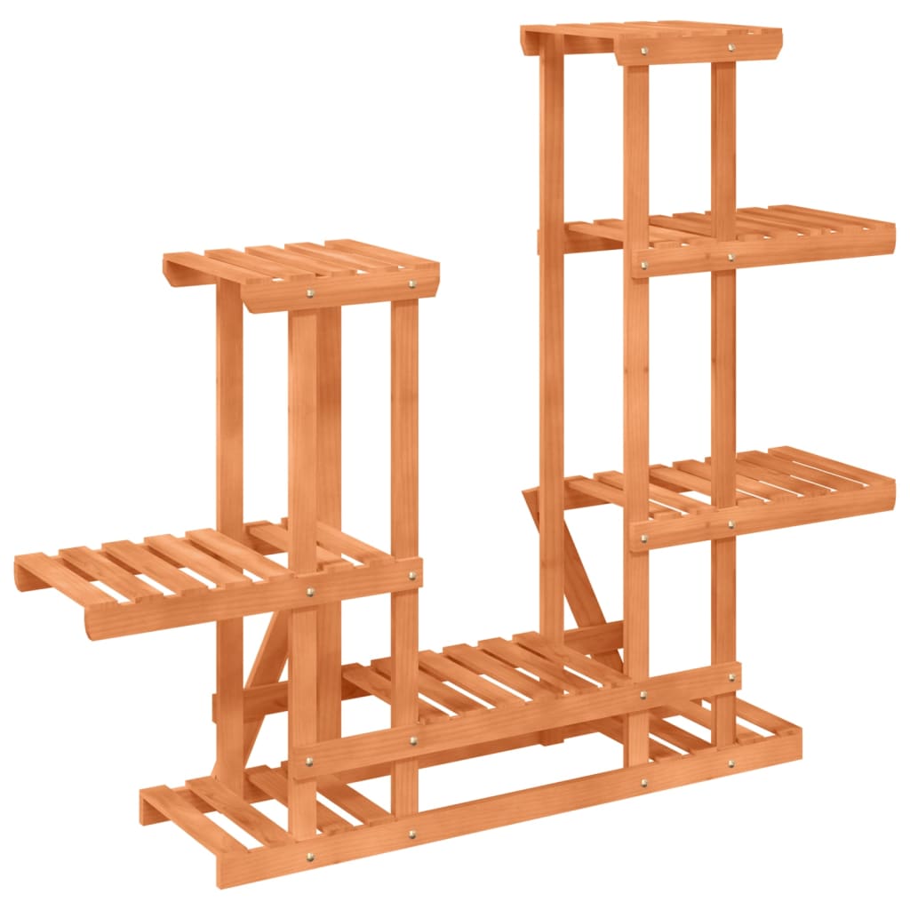 Stalak za cvijeće 95 x 25 x 96 cm od masivne jelovine
