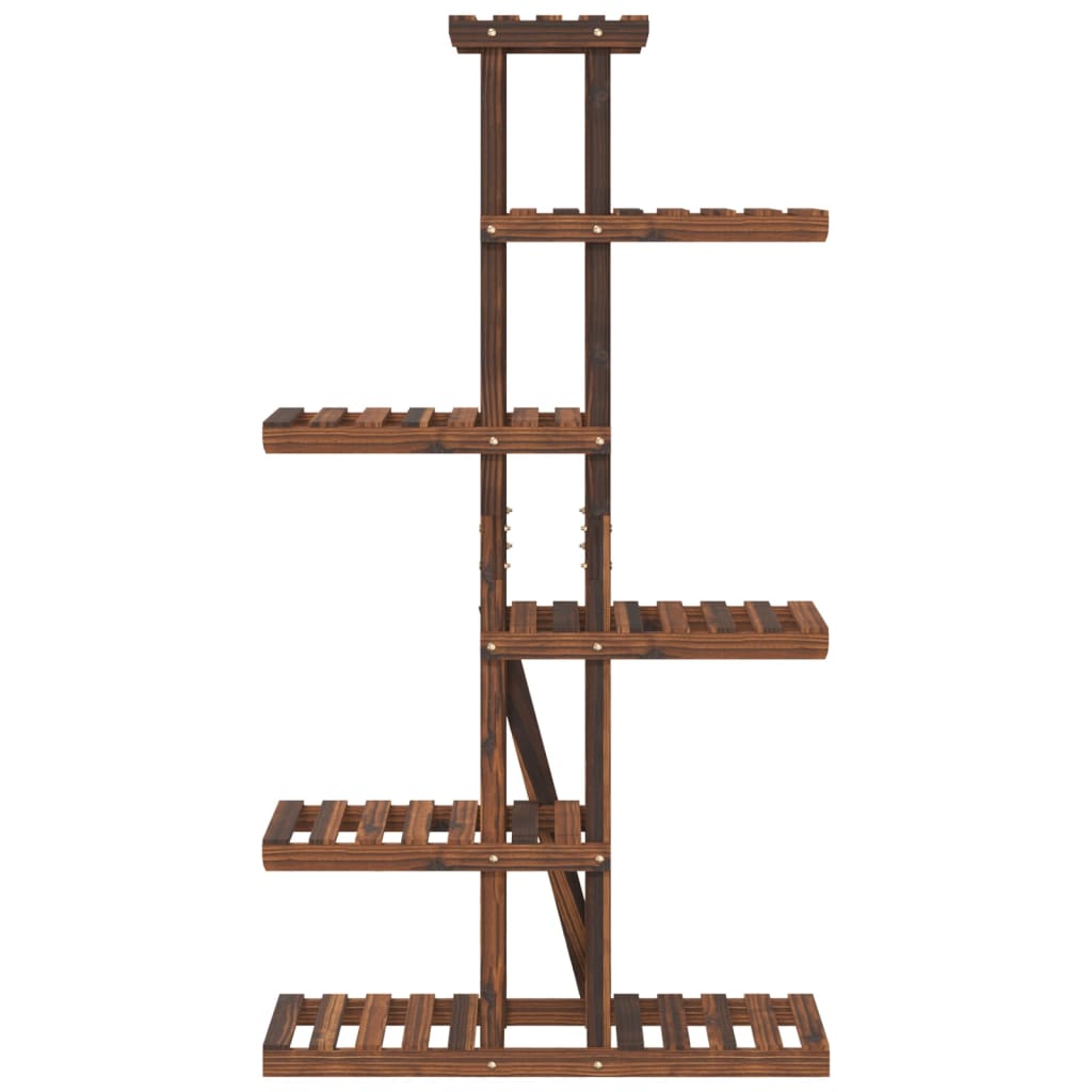 Stalak za cvijeće 75 x 25 x 140,5 cm od masivne jelovine