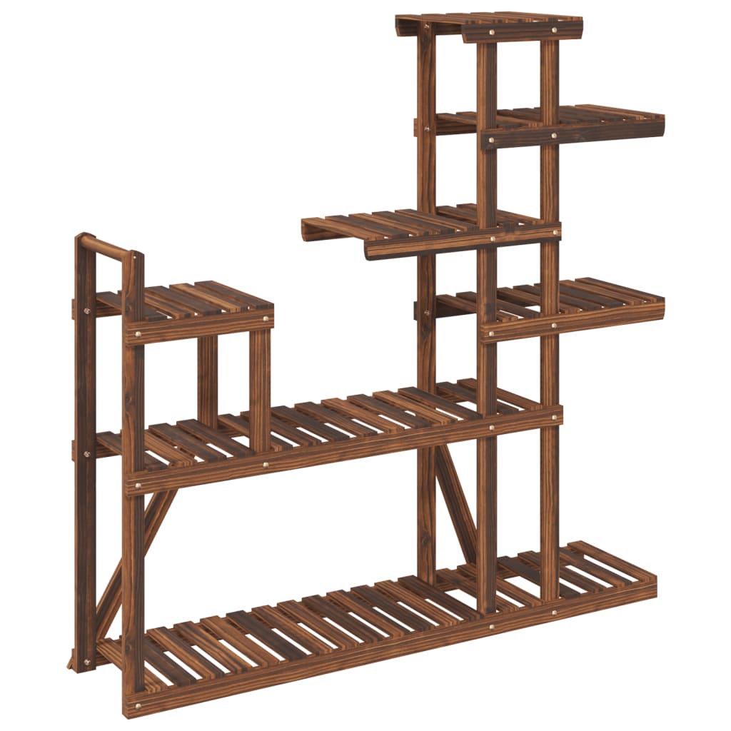 Stalak za cvijeće 110 x 25 x 111 cm od masivne jelovine