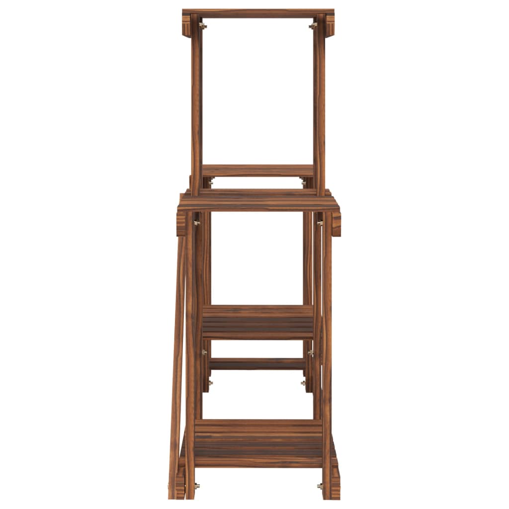 Stalak za cvijeće 90 x 25 x 73,5 cm od masivne jelovine