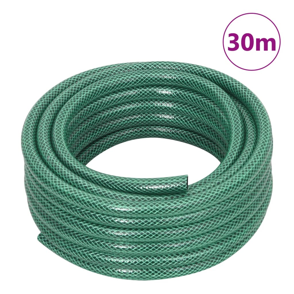 Vrtno crijevo zeleno 0,5 " 30 m PVC