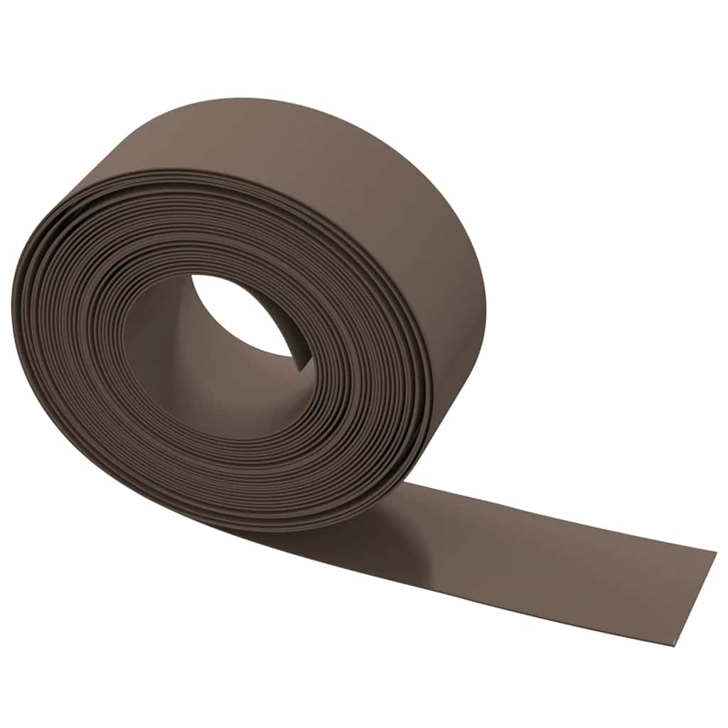 Vrtne ivice 5 kom smeđe 10 m 20 cm od polietilena