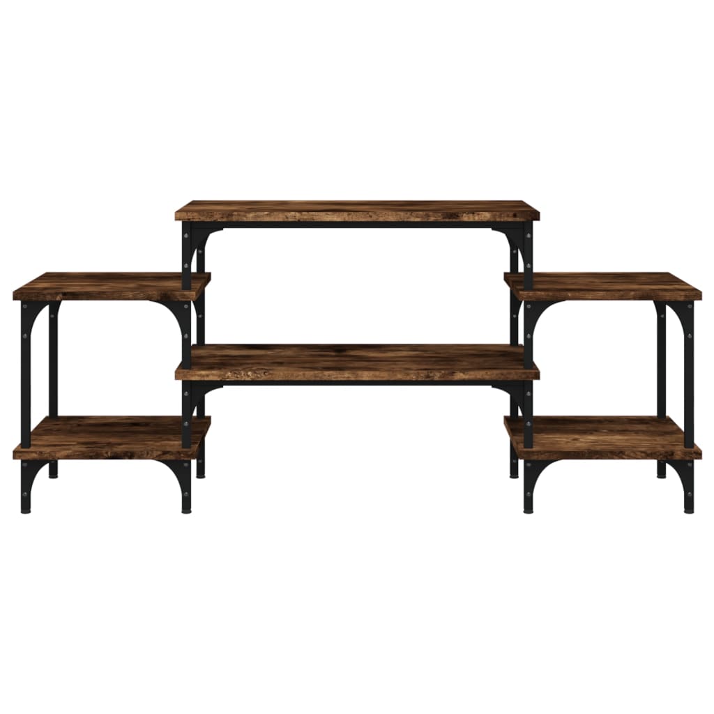 TV ormarić boja dimljenog hrasta 117x35x52 cm konstruirano drvo