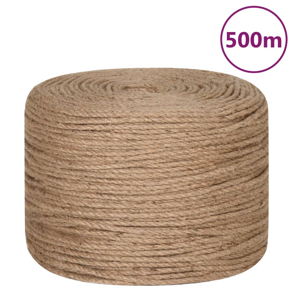 Uže od jute dužina 500 m debljina 4 mm