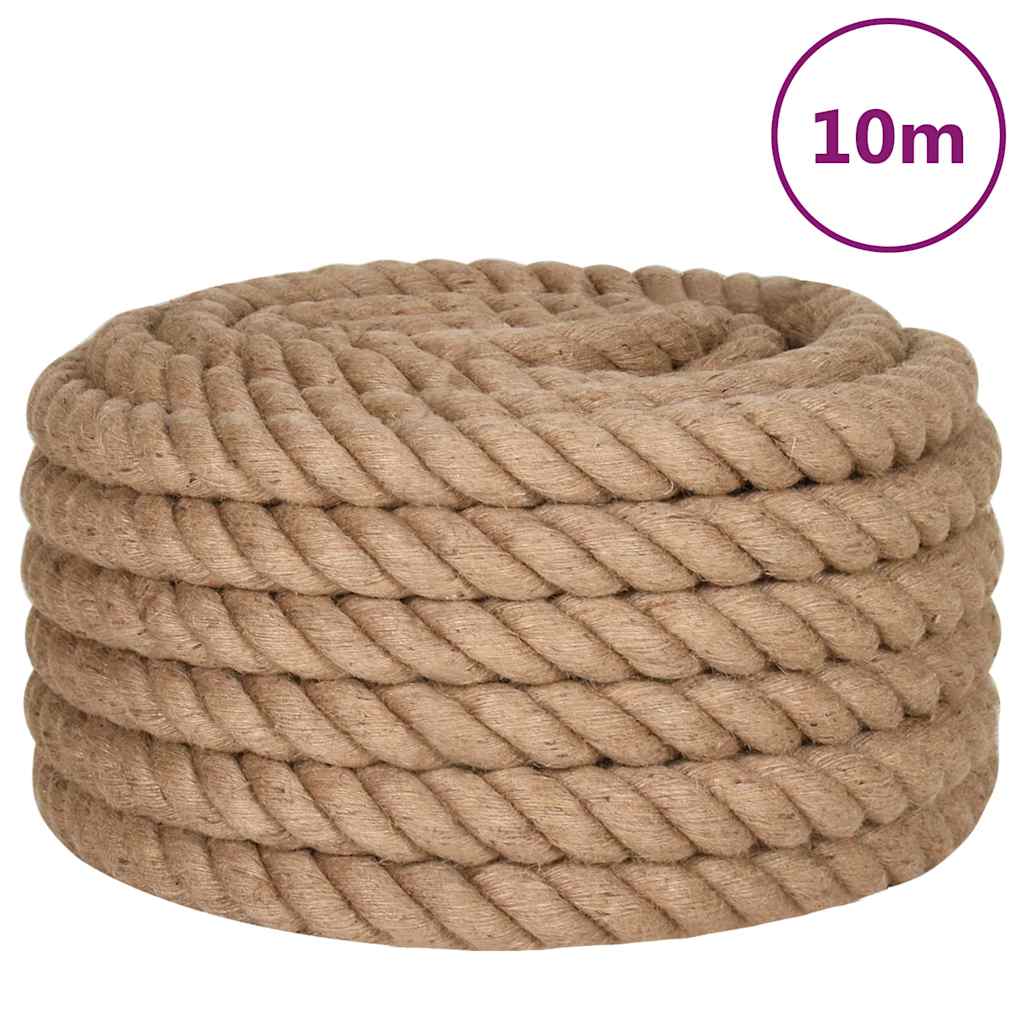 Uže od jute dužina 10 m debljina 40 mm