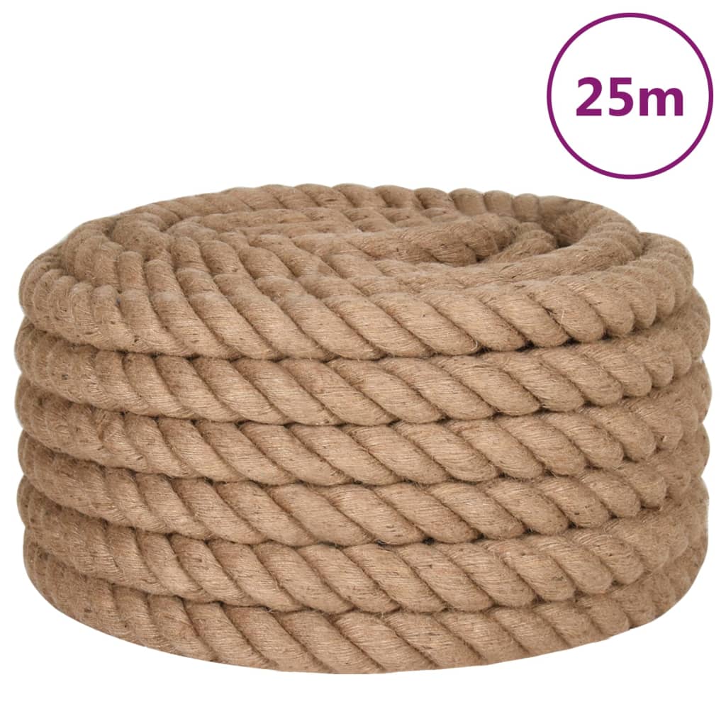 Uže od jute dužina 25 m debljina 40 mm