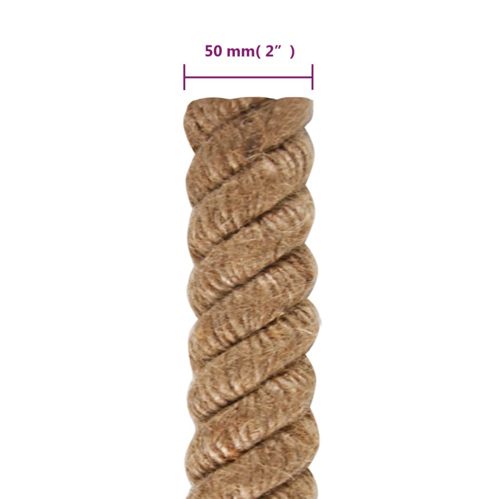 Uže od jute dužina 5 m debljina 50 mm