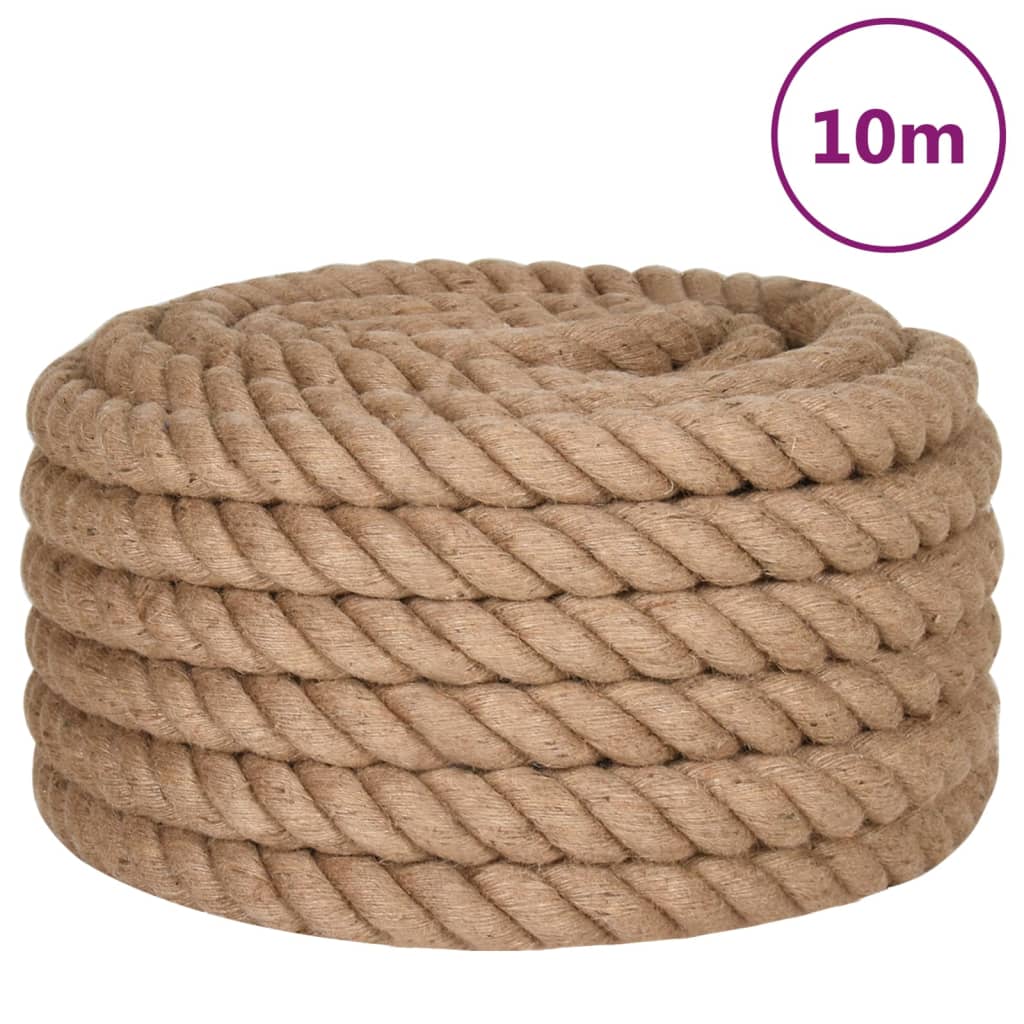 Uže od jute dužina 10 m debljina 50 mm