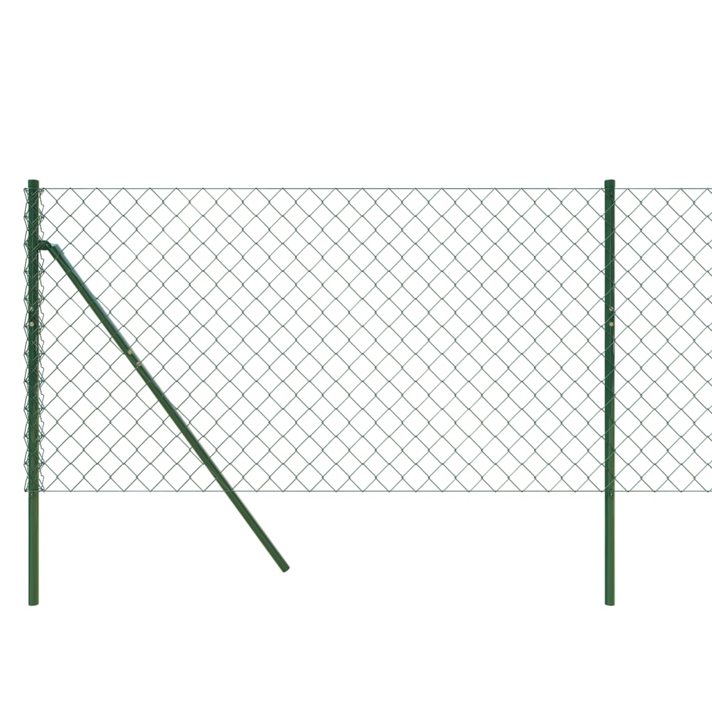 Žičana ograda zelena 0,8 x 10 m