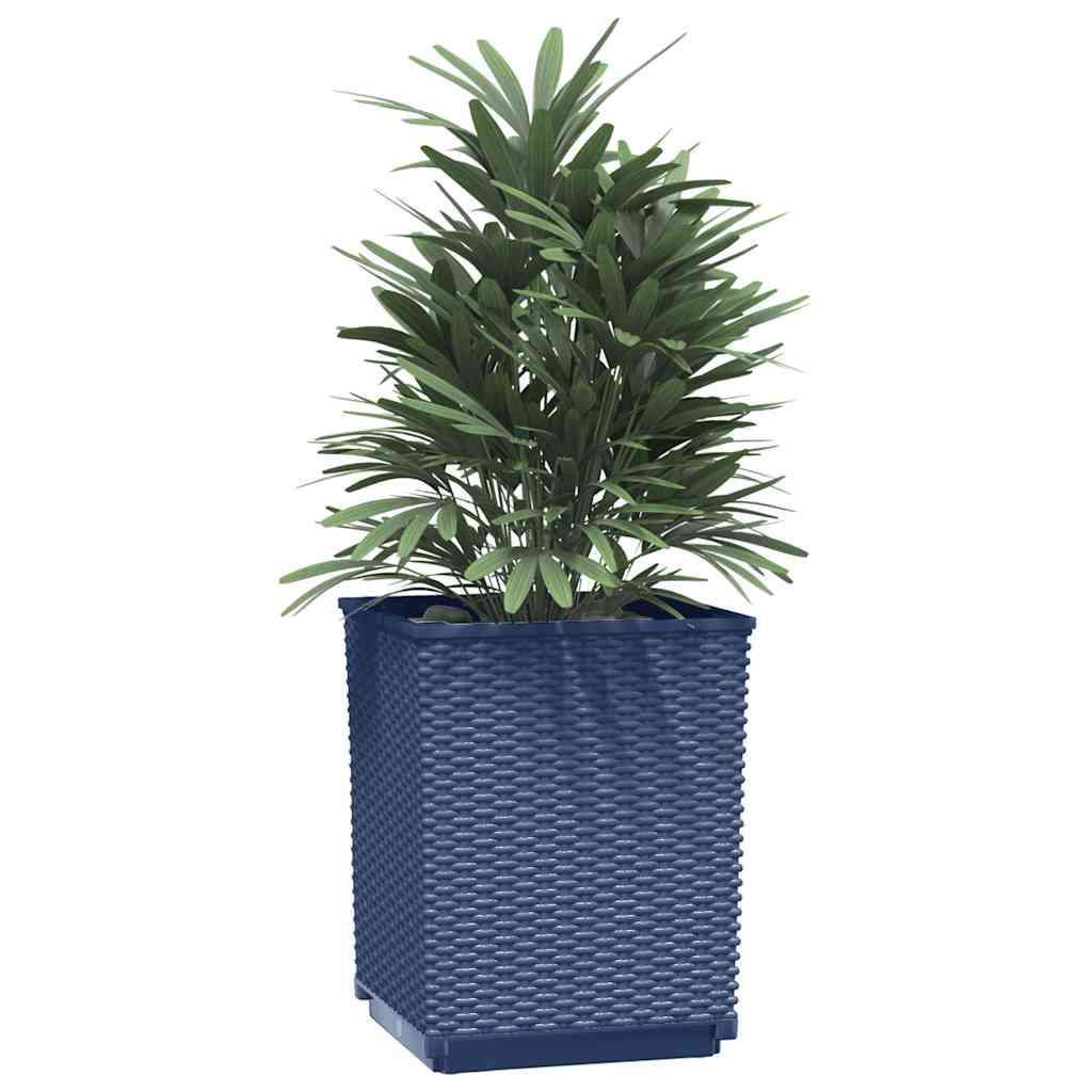 Sadilice 2 kom plava siva 30 x 30 x 37 cm od polipropilena