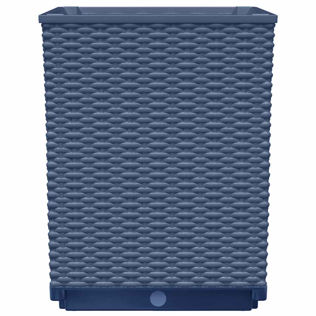Sadilice 2 kom plava siva 30 x 30 x 37 cm od polipropilena