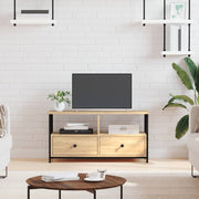 TV ormarić boja hrasta sonome 90 x 33 x 45 cm od drva i željeza