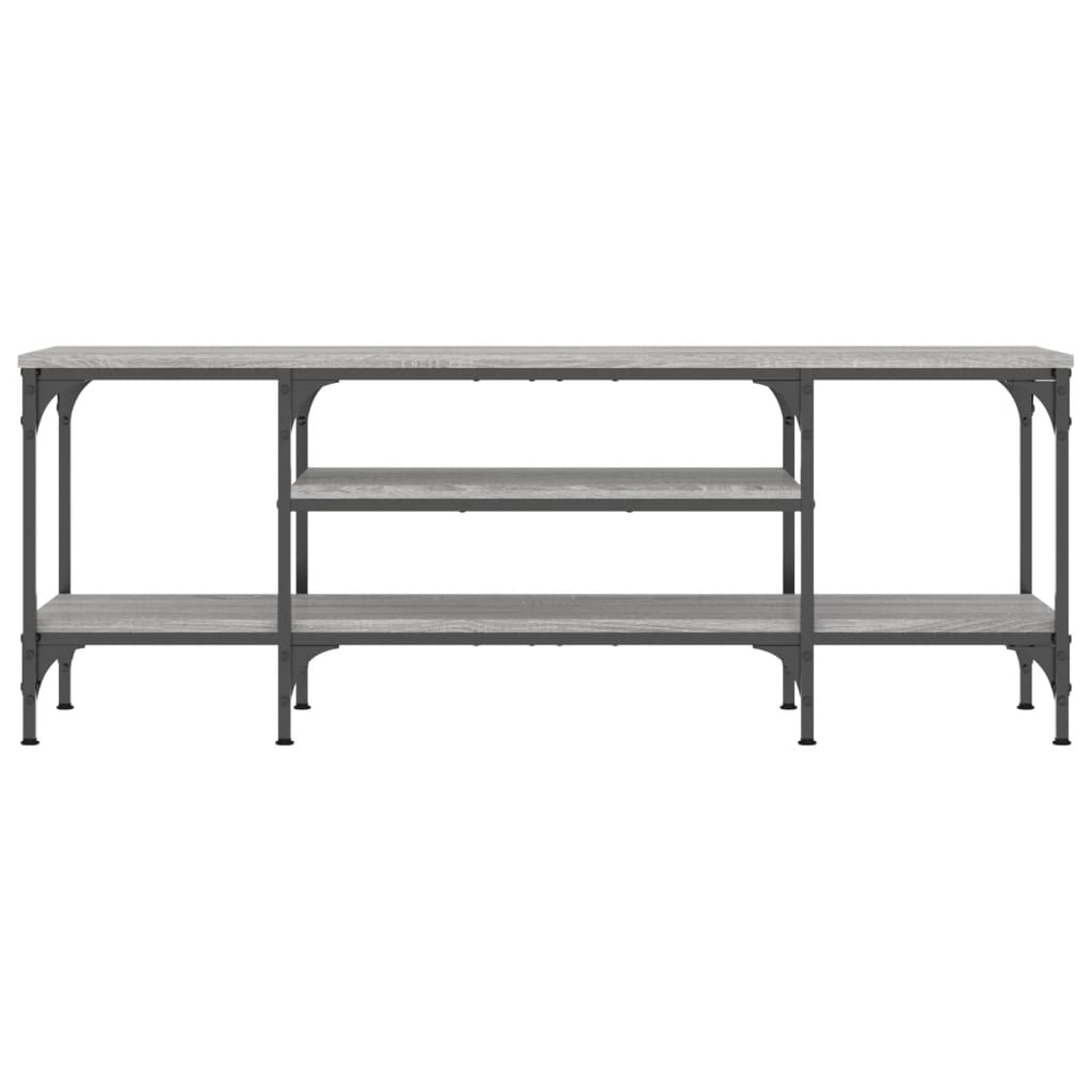 TV ormarić boja hrasta sonome 121x35x45 cm od drva i željeza