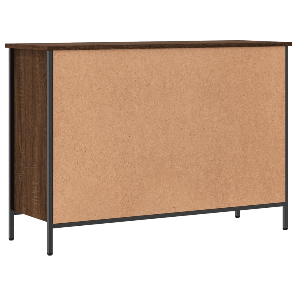 Ormarić za cipele boja hrasta 100x35x70 cm konstruirano drvo
