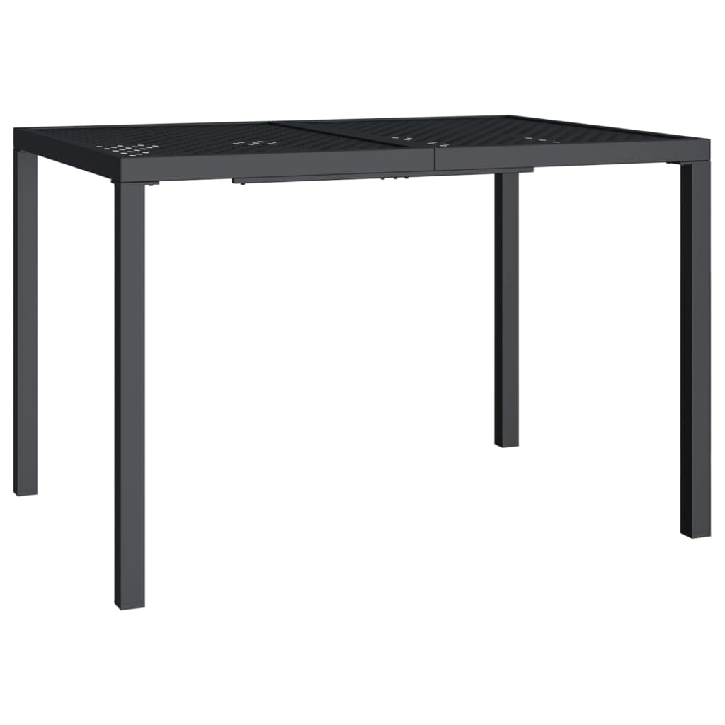 Vrtni stol antracit 110x80x72 cm čelični
