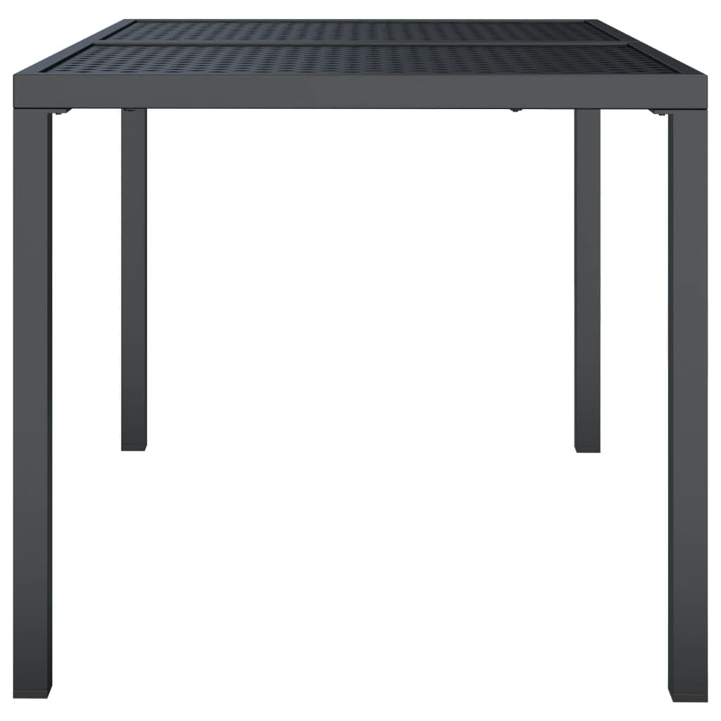 Vrtni stol antracit 110x80x72 cm čelični