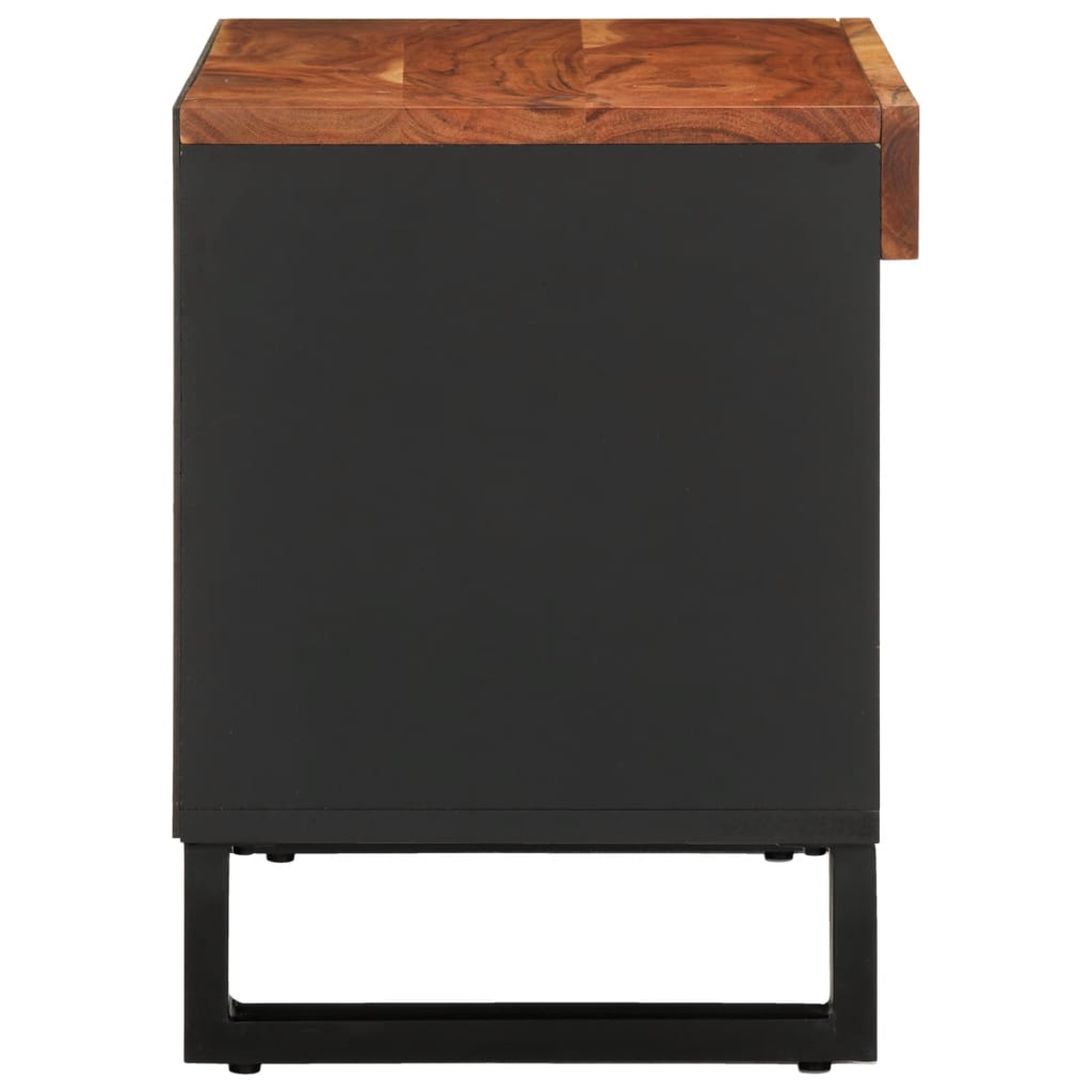 TV ormarić 85 x 33 x 43,5 cm od masivnog bagremovog drva