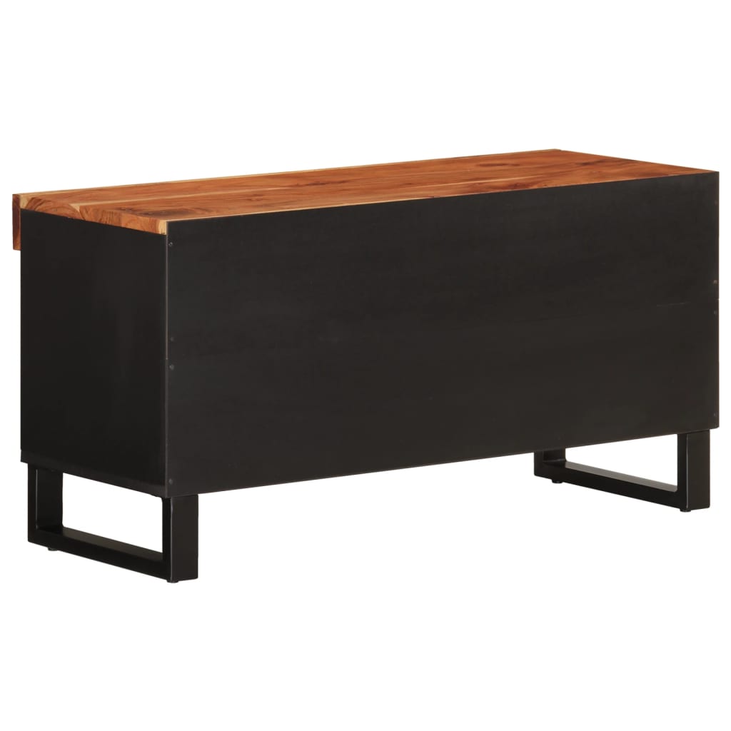 TV ormarić 85 x 33 x 43,5 cm od masivnog bagremovog drva