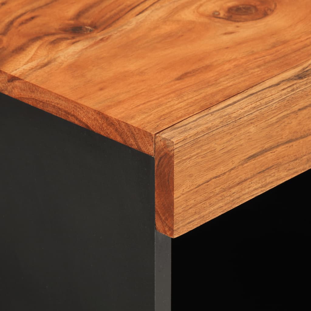 TV ormarić 85 x 33 x 43,5 cm od masivnog bagremovog drva