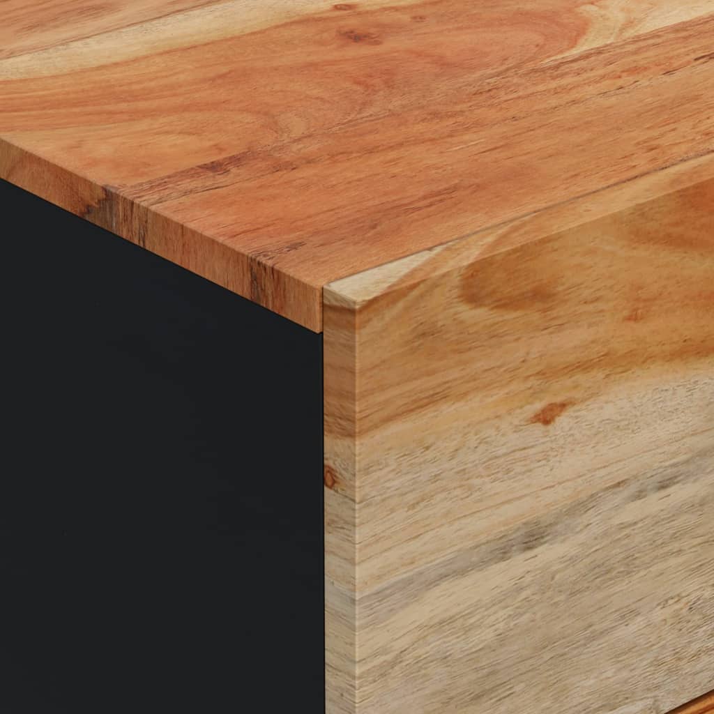 Komoda s 3 ladice 40 x 33,5 x 75 cm od masivnog drva bagrema