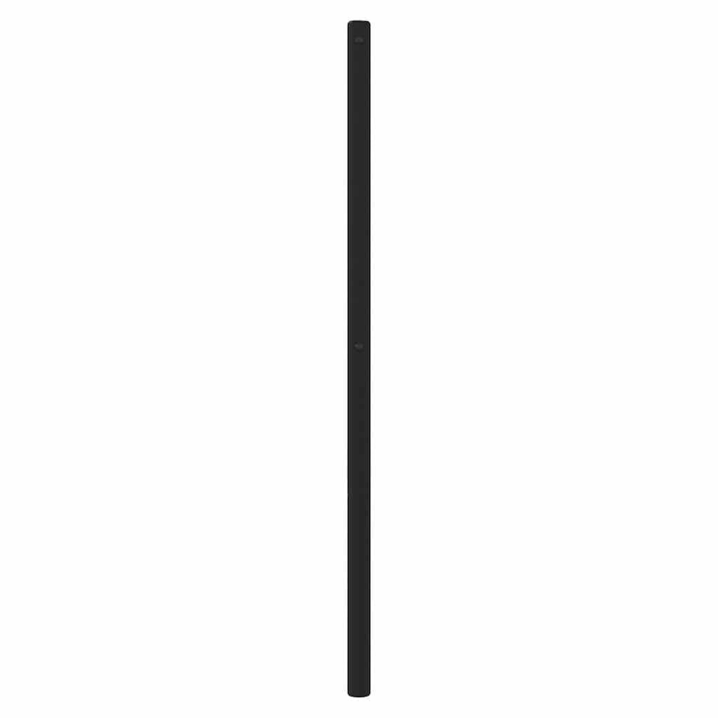 Metalno zamjensko uzglavlje crno 90 cm