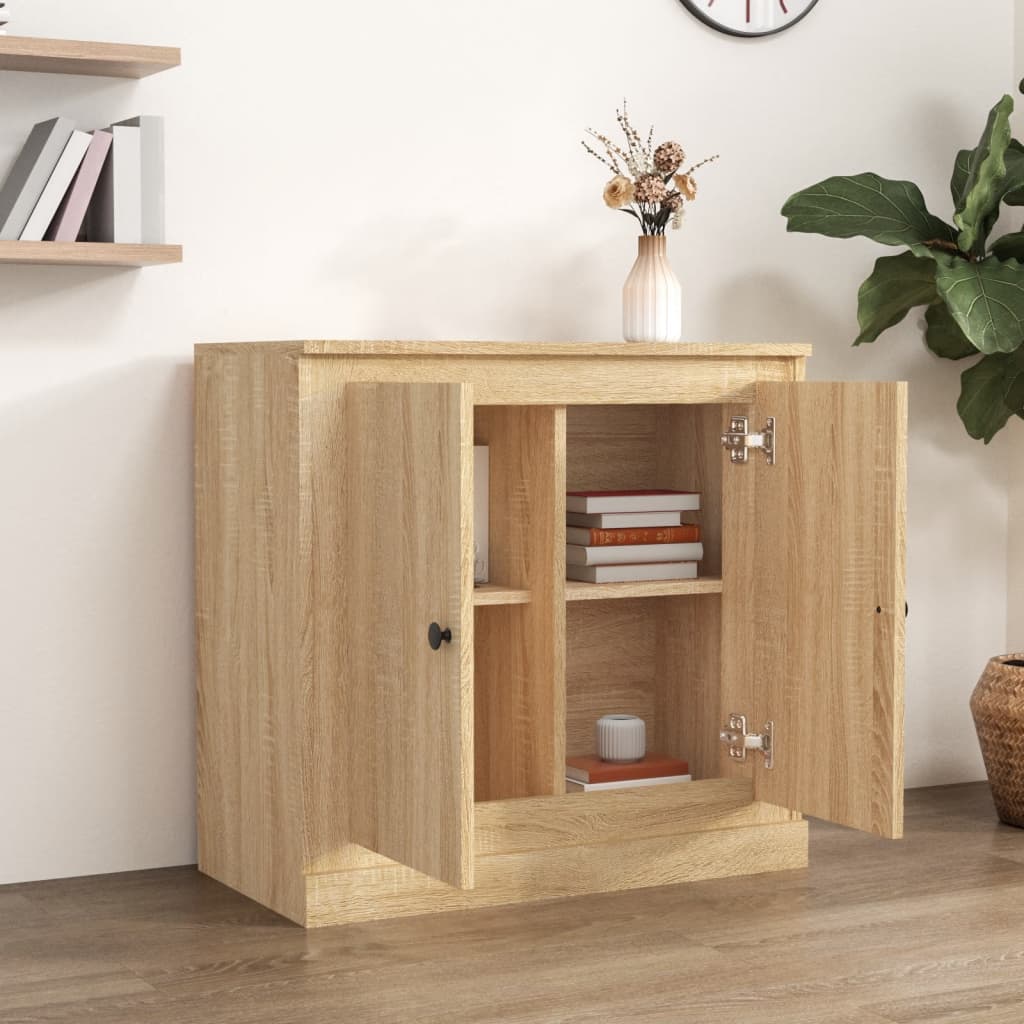 Komoda boja hrasta sonome 70x35,5x67,5 cm konstruirano drvo