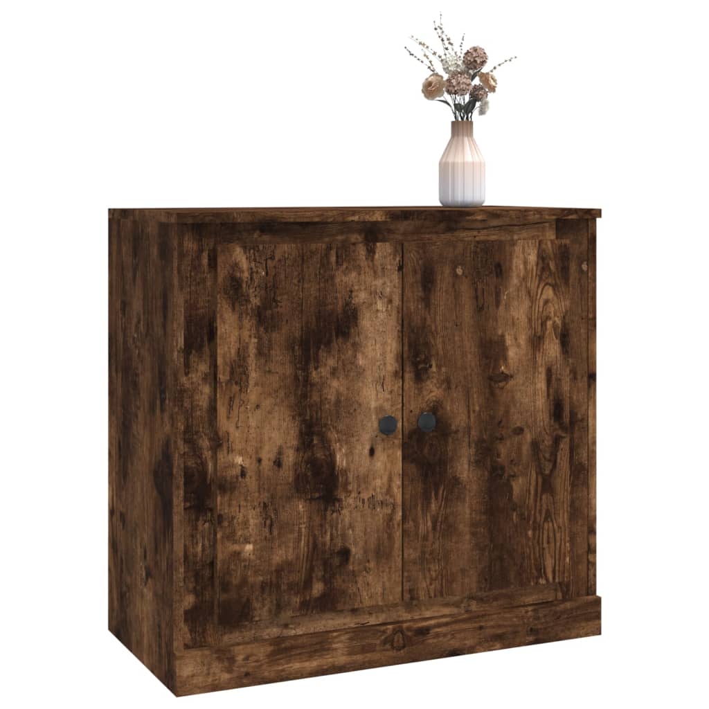 Komoda boja dimljenog hrasta 70x35,5x67,5 cm konstruirano drvo
