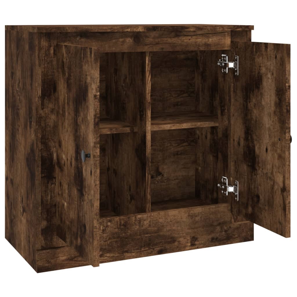 Komoda boja dimljenog hrasta 70x35,5x67,5 cm konstruirano drvo