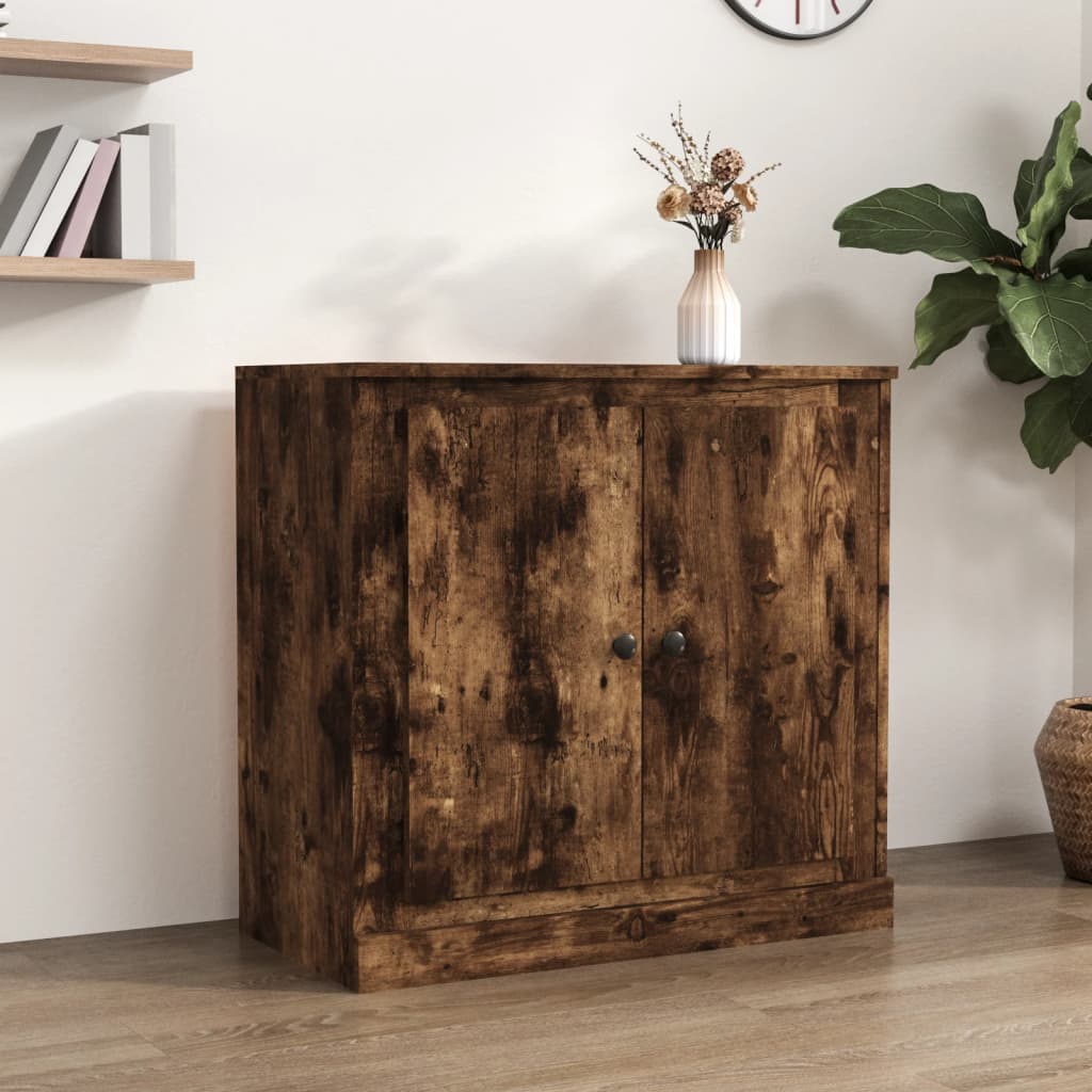 Komoda boja dimljenog hrasta 70x35,5x67,5 cm konstruirano drvo