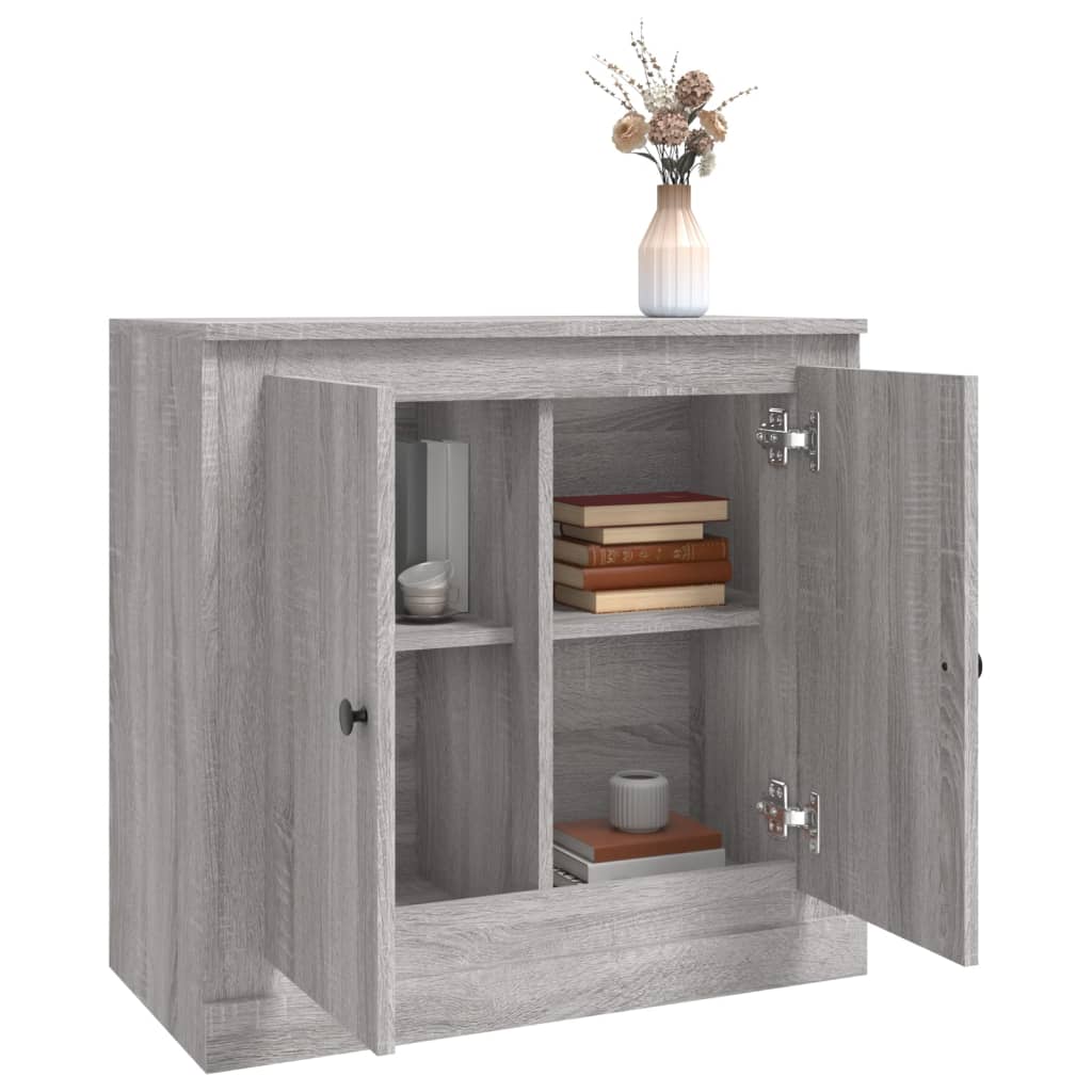 Komoda siva sonome 70x35,5x67,5 cm konstruirano drvo