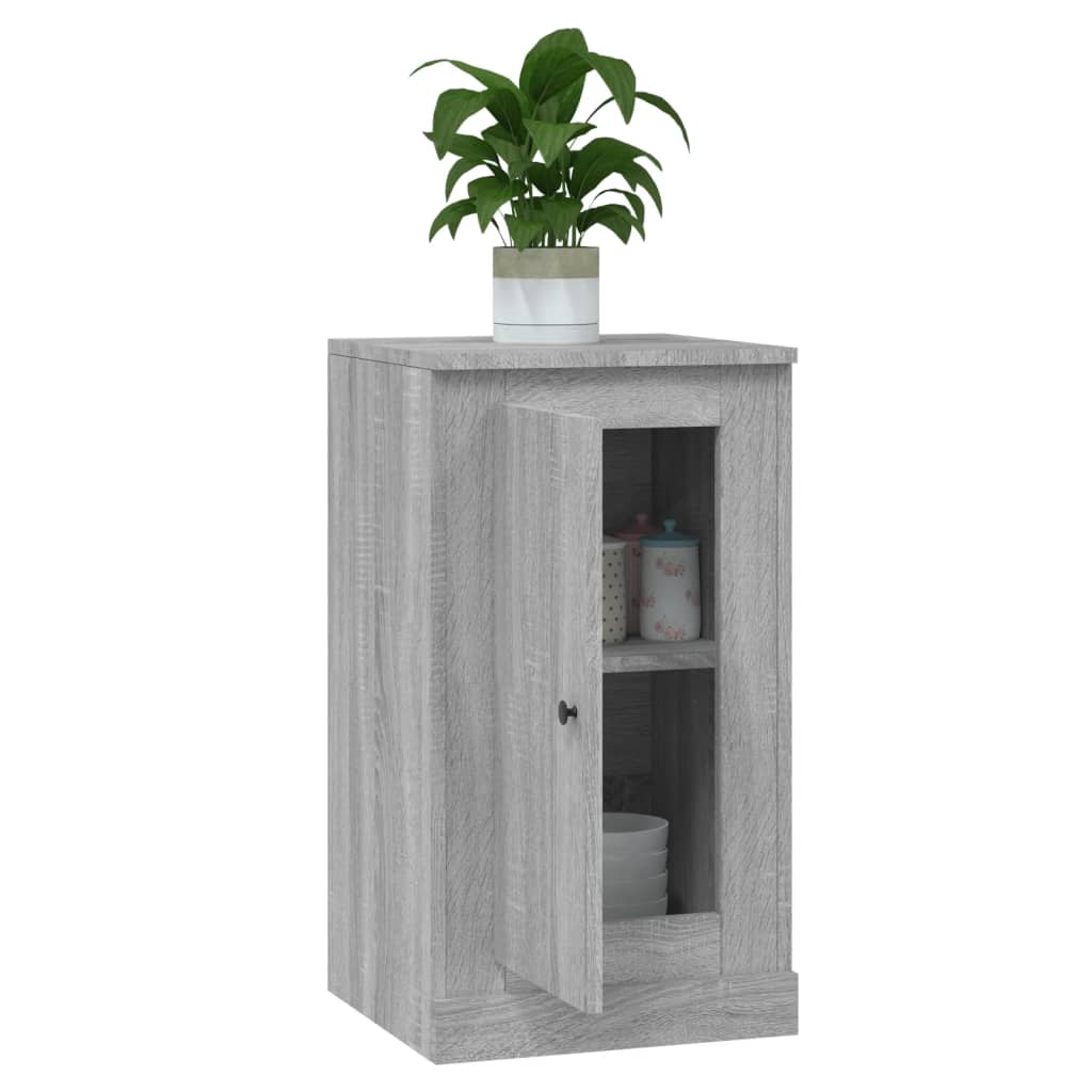 Komoda siva sonome 37,5x35,5x67,5 cm konstruirano drvo