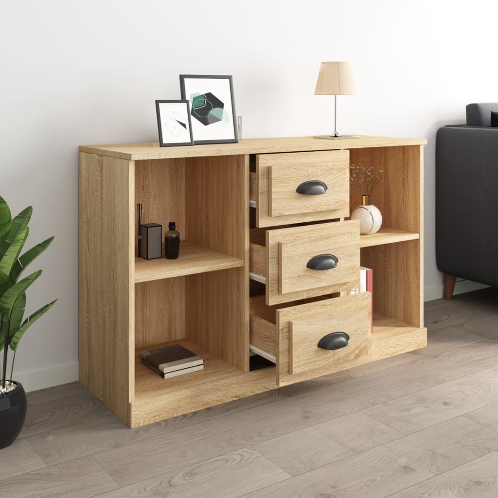 Komoda boja hrasta sonome 104,5x35,5x67,5 cm konstruirano drvo