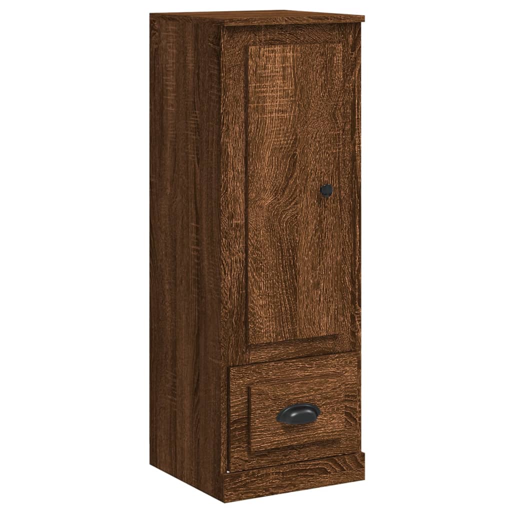 Visoka komoda boja hrasta 36x35,5x103,5 cm konstruiranog drva