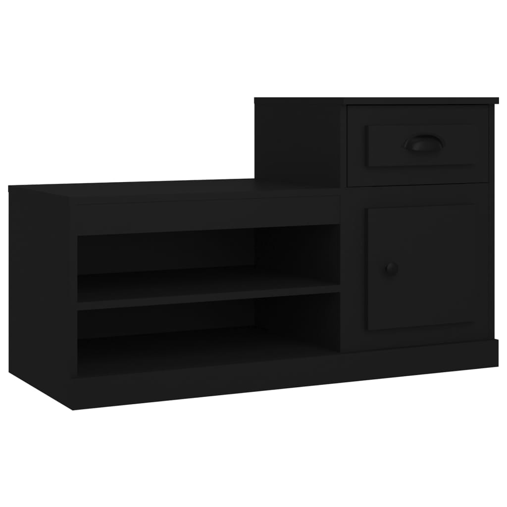 Ormarić za cipele crni 100 x 42 x 60 cm od konstruiranog drva