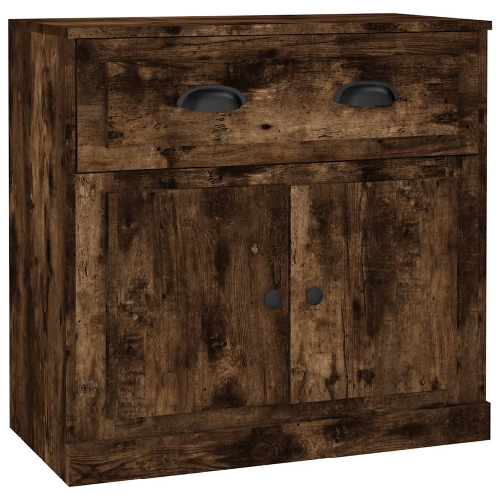 Komoda boja dimljenog hrasta 70x35,5x67,5 cm konstruirano drvo