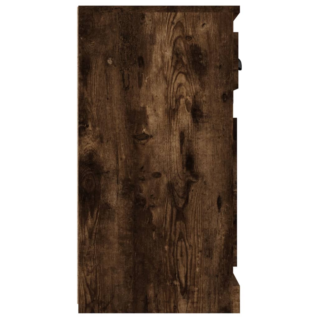 Komoda boja dimljenog hrasta 70x35,5x67,5 cm konstruirano drvo