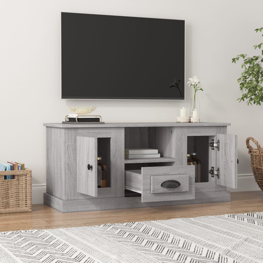 TV ormarić boja hrasta sonome 100x35,5x45 cm konstruirano drvo