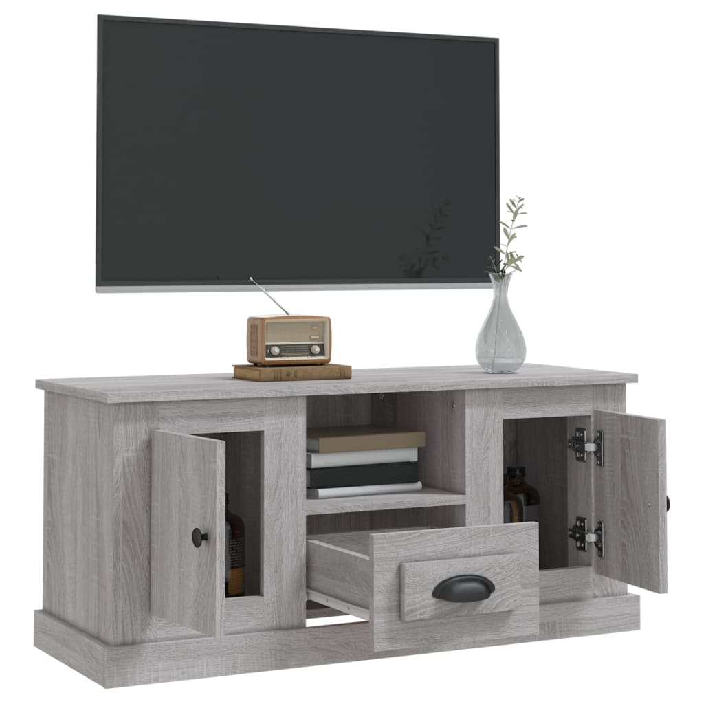 TV ormarić boja hrasta sonome 100x35,5x45 cm konstruirano drvo