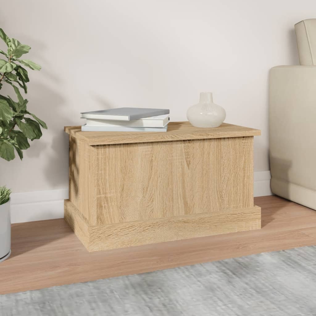 Kutija za pohranu Sonoma hrast 50x30x28 cm Konstruirano drvo