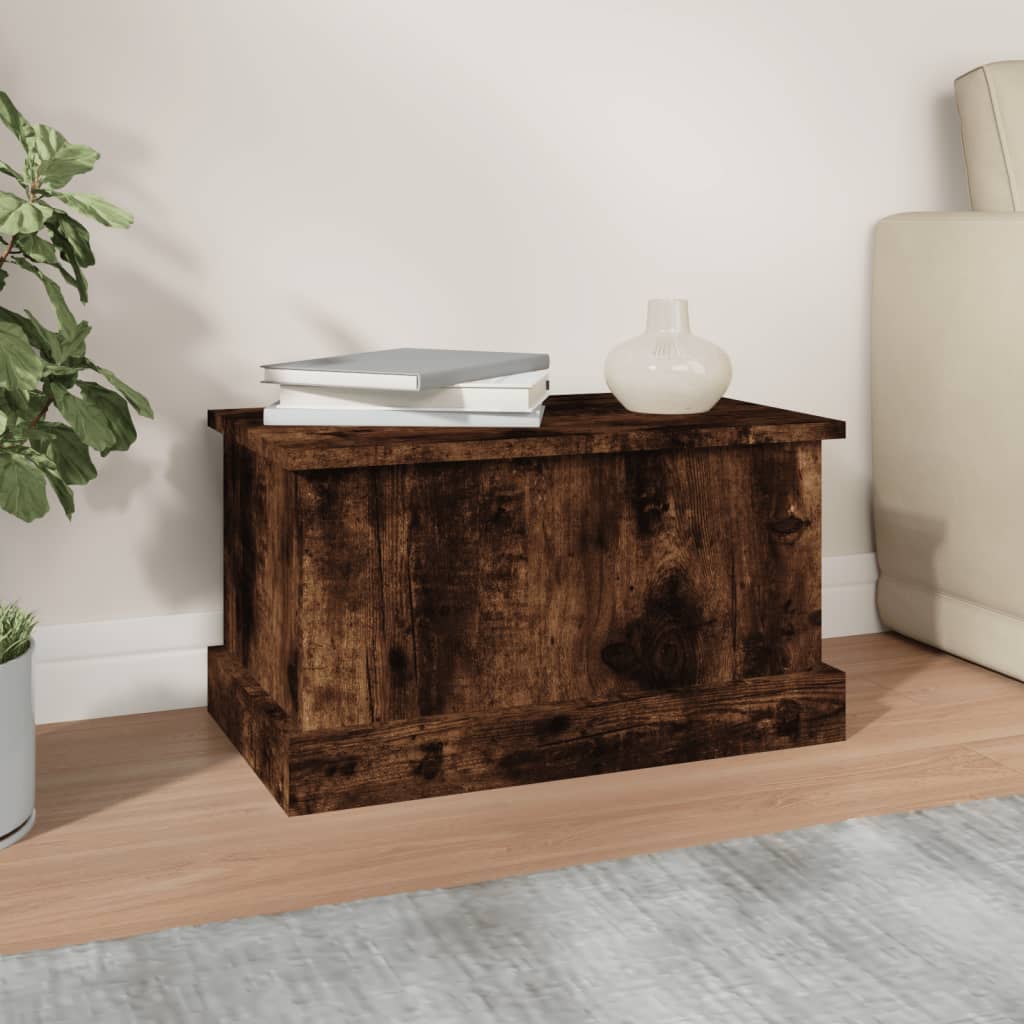 Kutija za pohranu boja hrasta 50 x 30 x 28 cm konstruirano drvo