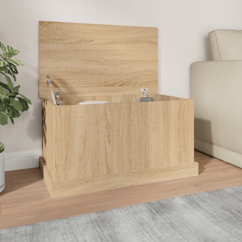 Kutija za pohranu Sonoma hrast 70x40x38 cm Konstruirano drvo