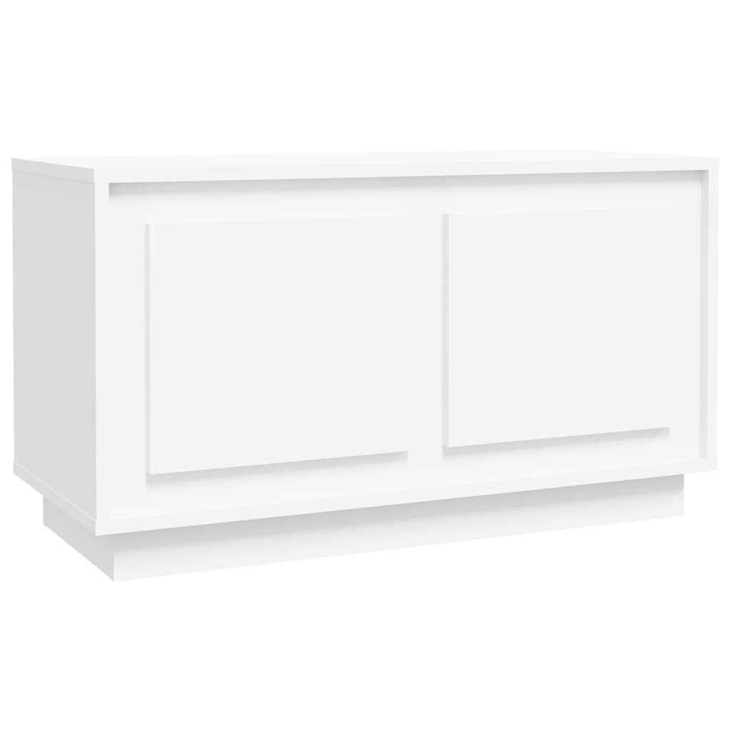 TV ormarić bijeli 80 x 35 x 45 cm od konstruiranog drva