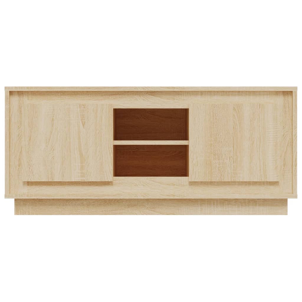 TV ormarić boja hrasta 102x35x45 cm od konstruiranog drva
