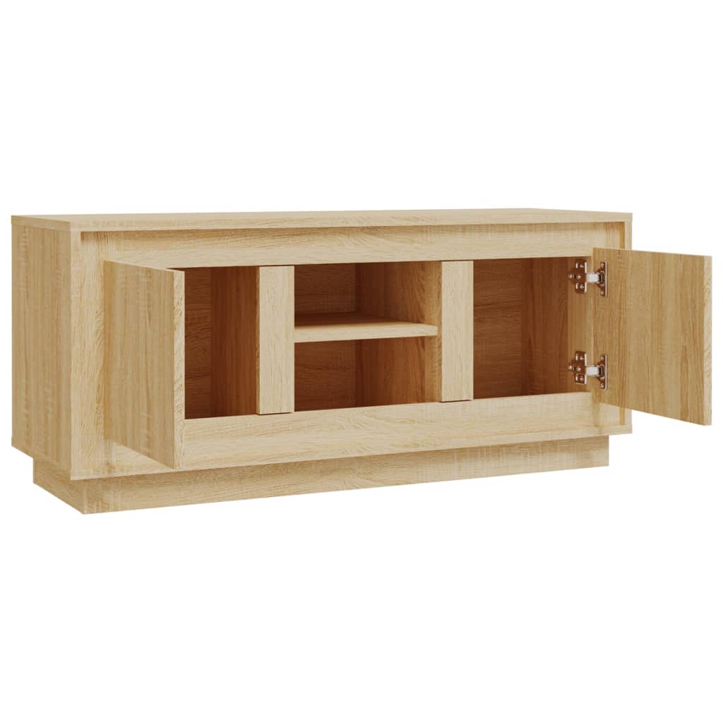 TV ormarić boja hrasta 102x35x45 cm od konstruiranog drva