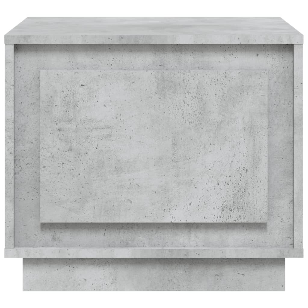 Stolić za kavu boja betona 51x50x44 cm konstruirano drvo