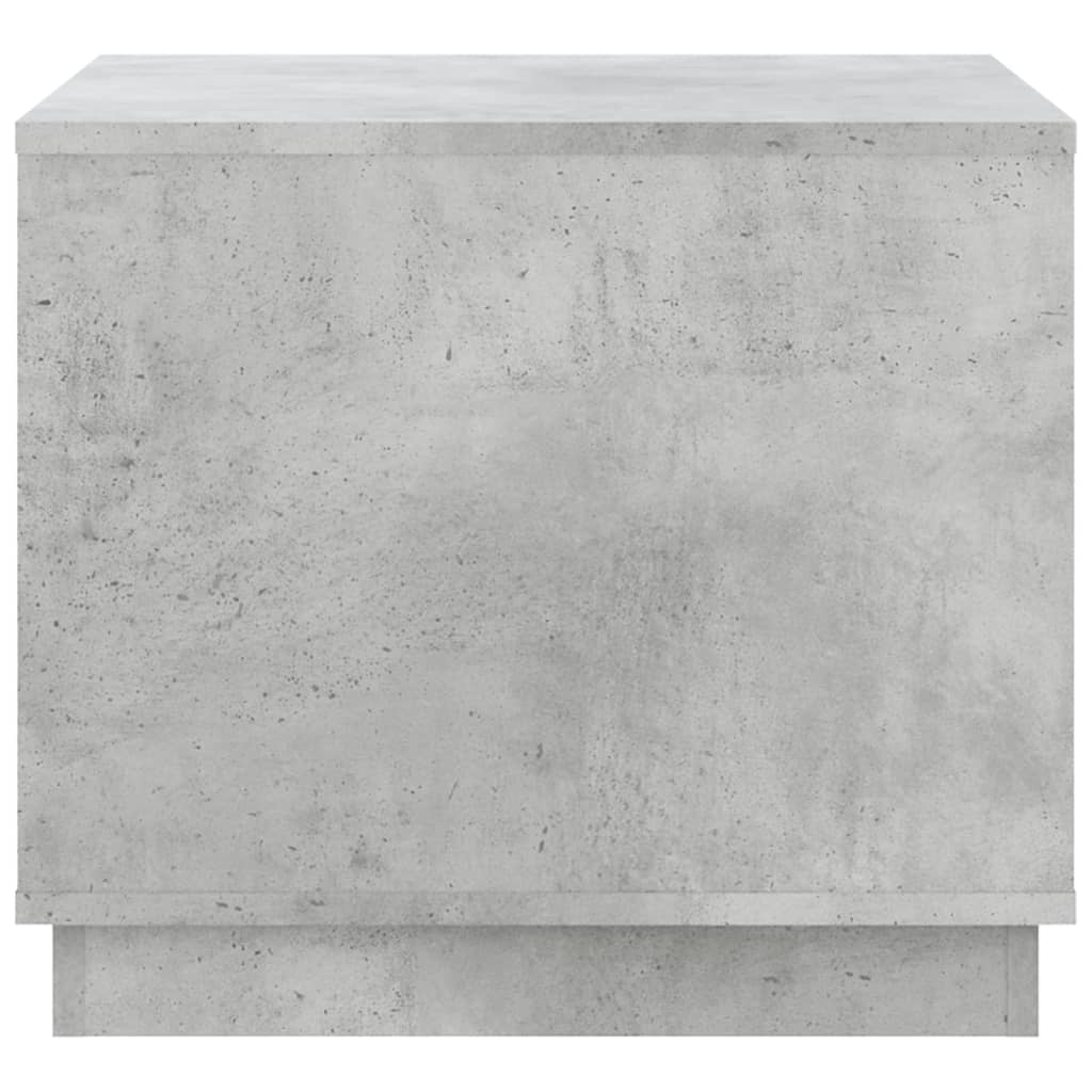 Stolić za kavu boja betona 51x50x44 cm konstruirano drvo