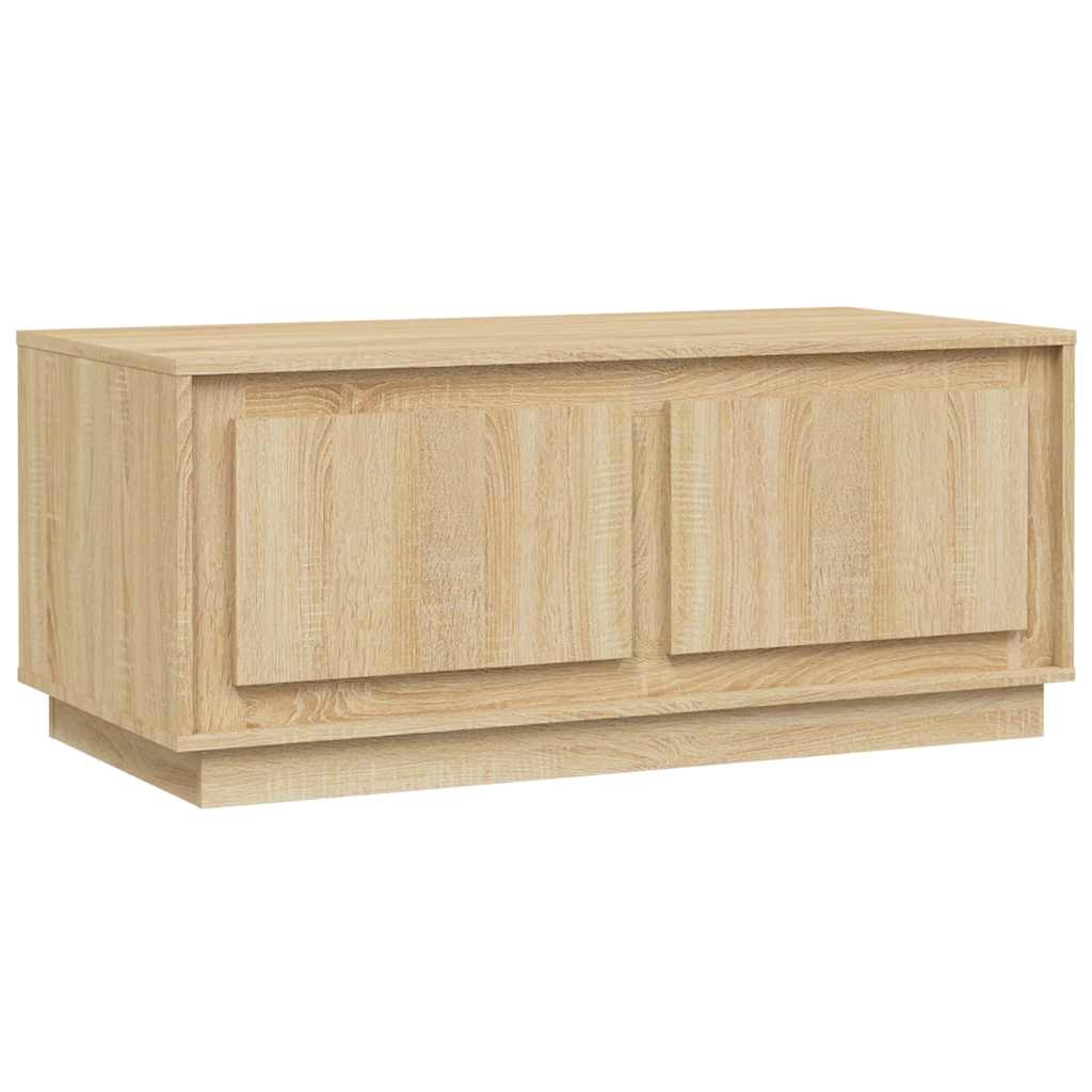 Stolić za kavu boja hrasta 102x50x44 cm konstruirano drvo