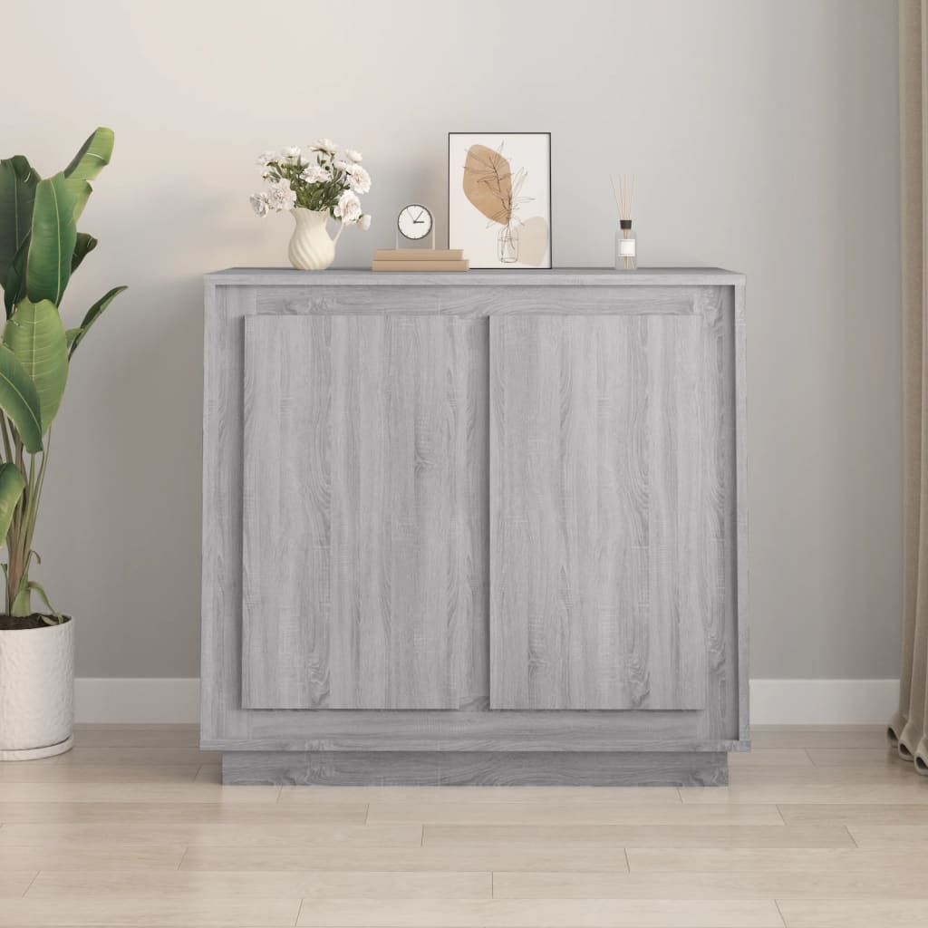 Komoda boja hrasta sonome 80 x 34 x 75 cm od konstruiranog drva